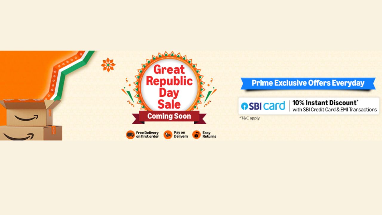 Amazon Great Republic Day Sale 2026: సేవ్ బిగ్, షాప్ మోర్.. అమెజాన్ గ్రేట్ రిపబ్లిక్ డే సేల్.. సేవింగ్స్ పండగ మొదలైంది..!
