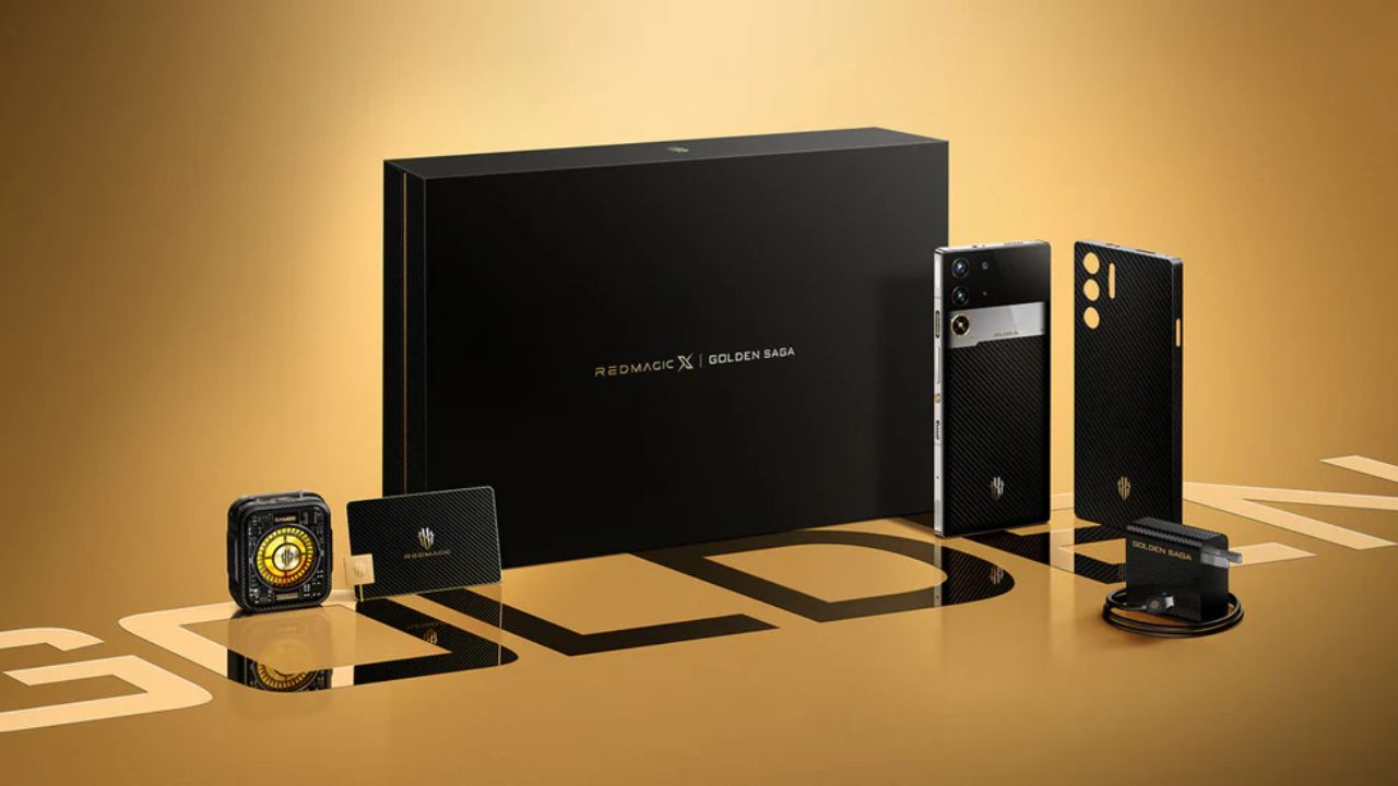 Red Magic 11 Pro Golden Saga Edition: చూడగానే కట్టిపడేసే మ్యాజిక్ 11 ప్రో గోల్డెన్ సాగా.. స్టైల్ ప్లస్ పవర్ దీని సొంతం.. విలాసానికి మారుపేరు..!