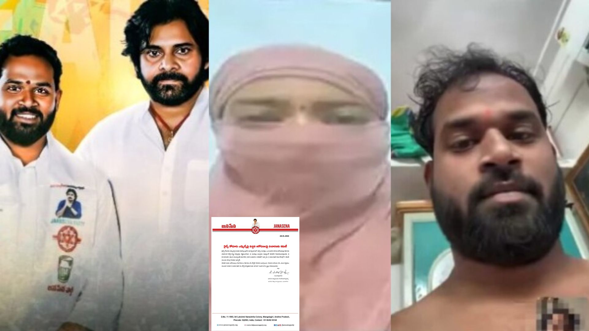 Janasena Party: జనసేన ఎమ్మెల్యేపై ఆరోపణలు.. ముగ్గురు సభ్యులతో కమిటీ ఏర్పాటు