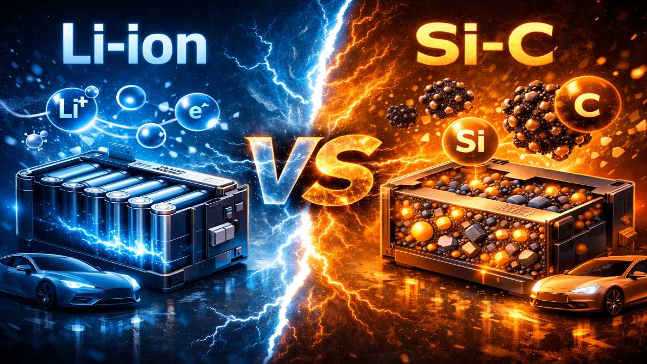 Power Shift: లిథియమ్ అయాన్ బ్యాటరీ vs సిలికాన్ కార్బన్ బ్యాటరీ