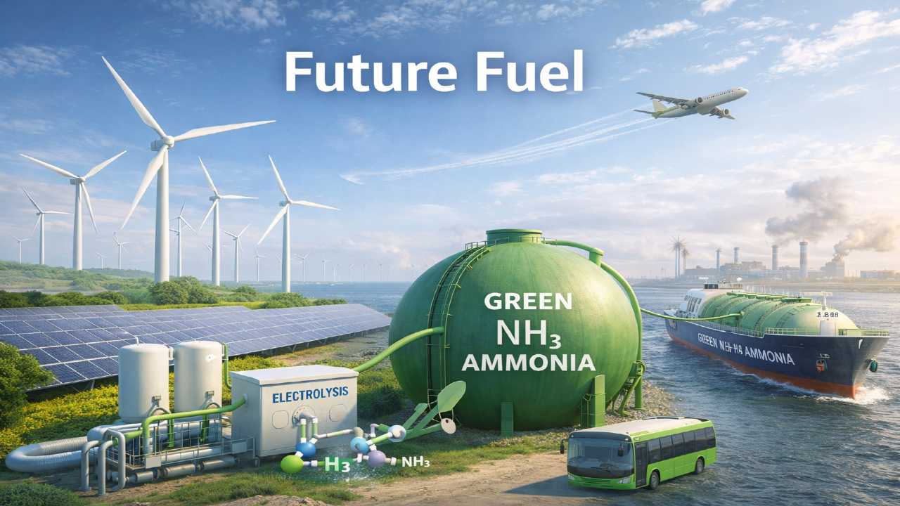 Fuel of Tomorrow: గ్రీన్ అమ్మోనియా - భవిష్యత్తు ఇంధనం