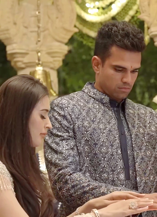 Arjun Tendulkar:అర్జున్ టెండుల్కర్ పెళ్లి వేడుకలు ఫోటోలు వైరల్.. 
