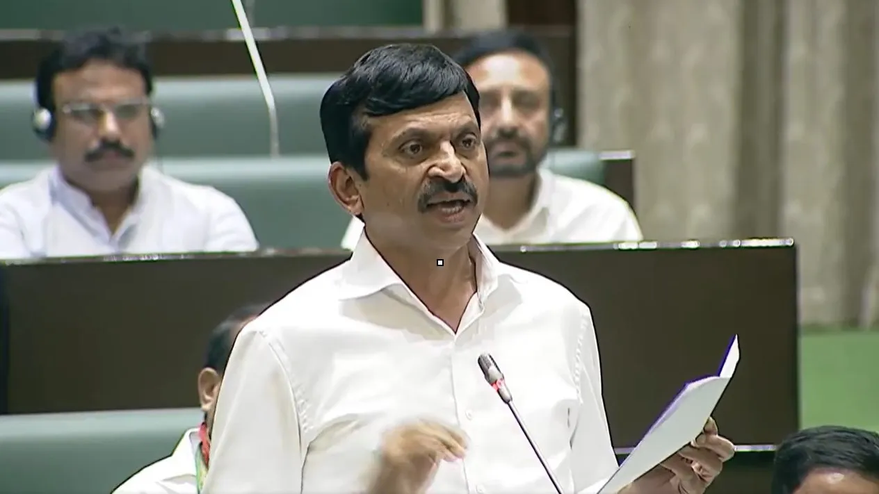 మంత్రి పొంగులేటి శ్రీనివాస్ రెడ్డి ఆరోపణలు