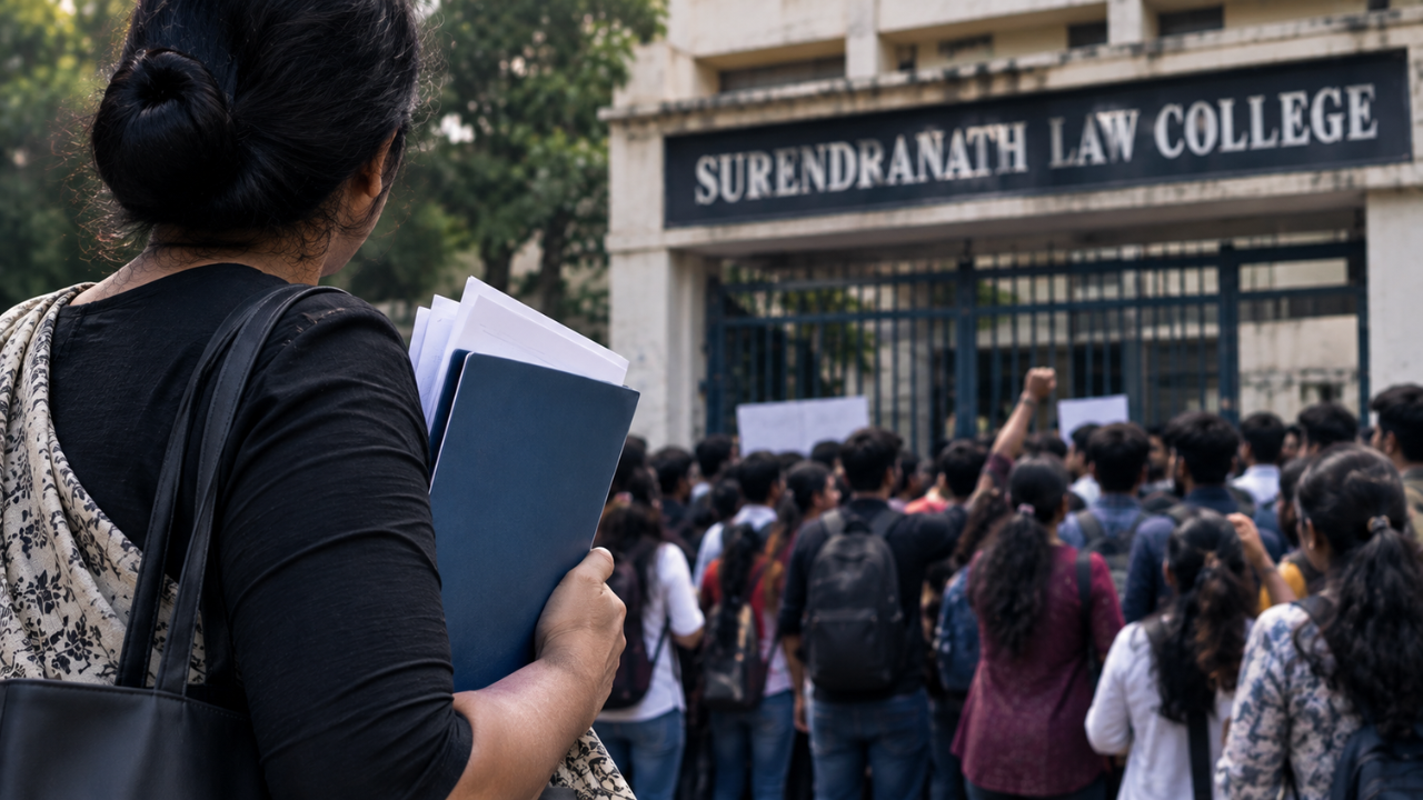 కోల్‌కతా లా కాలేజీ ఉపాధ్యాయురాలు రాజీనామా