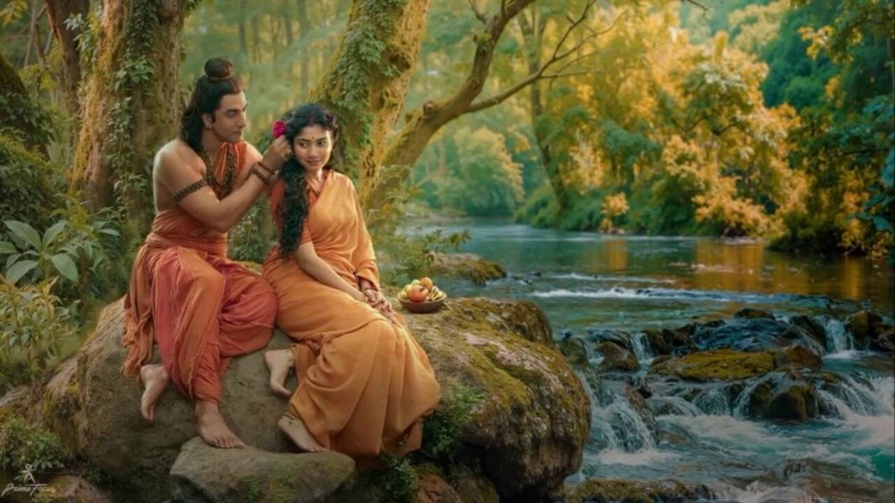 గణేష్ చతుర్థి సందర్భంగా రాంచంద్రుడిగా రణబీర్ కపూర్, సీతగా సాయి పల్లవి కొత్త పోస్టర్ విడుదల గణేష్ చతుర్థి సందర్భంగా రాంచంద్రుడిగా రణబీర్ కపూర్, సీతగా సాయి పల్లవి కొత్త పోస్టర్ విడుదల
