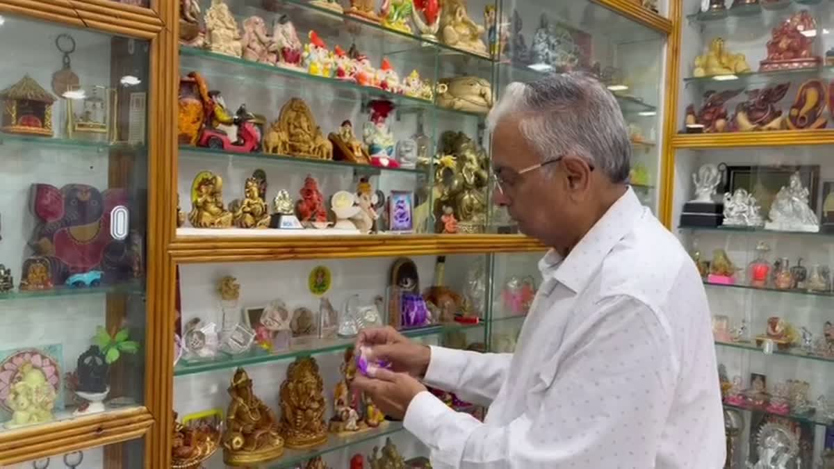ఇంట్లోనే గణేశ్ మ్యూజియం ఏర్పాటు