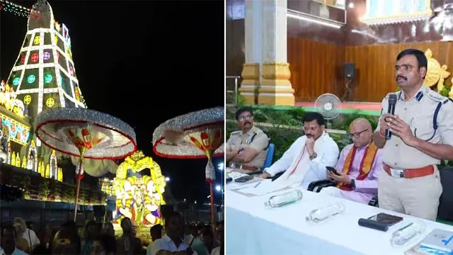 తిరుమలబ్రహ్మోత్సవాలపై పోలీసుల హెచ్చరికలు – politics