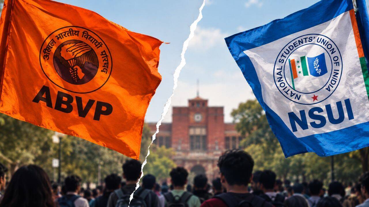 ABVP, NSUI మధ్య ఆరోపణలు ABVP, NSUI మధ్య ఆరోపణలు