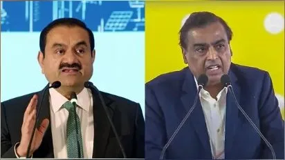 అదానీ అంబానీని వెనక్కి నెట్టాడు