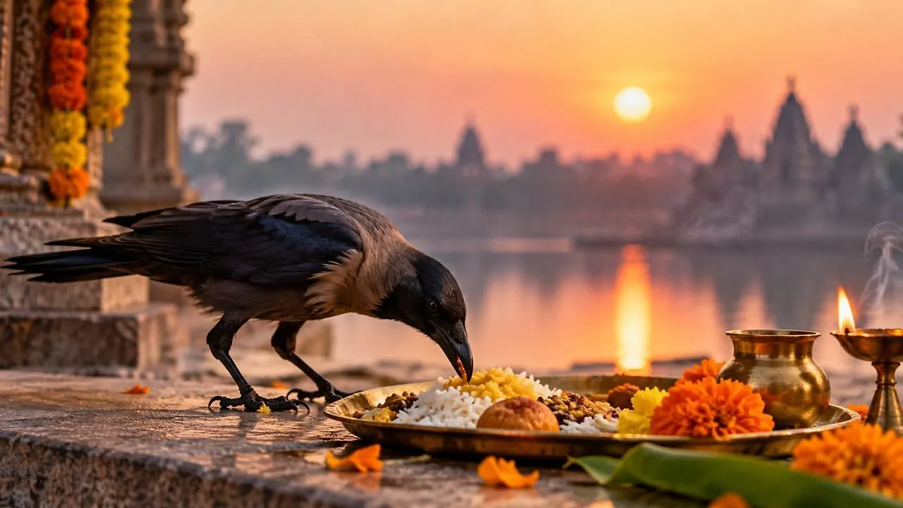 ఈ సమయంలో కాకులను ఎందుకు ఆహారంగా ఇస్తారు?