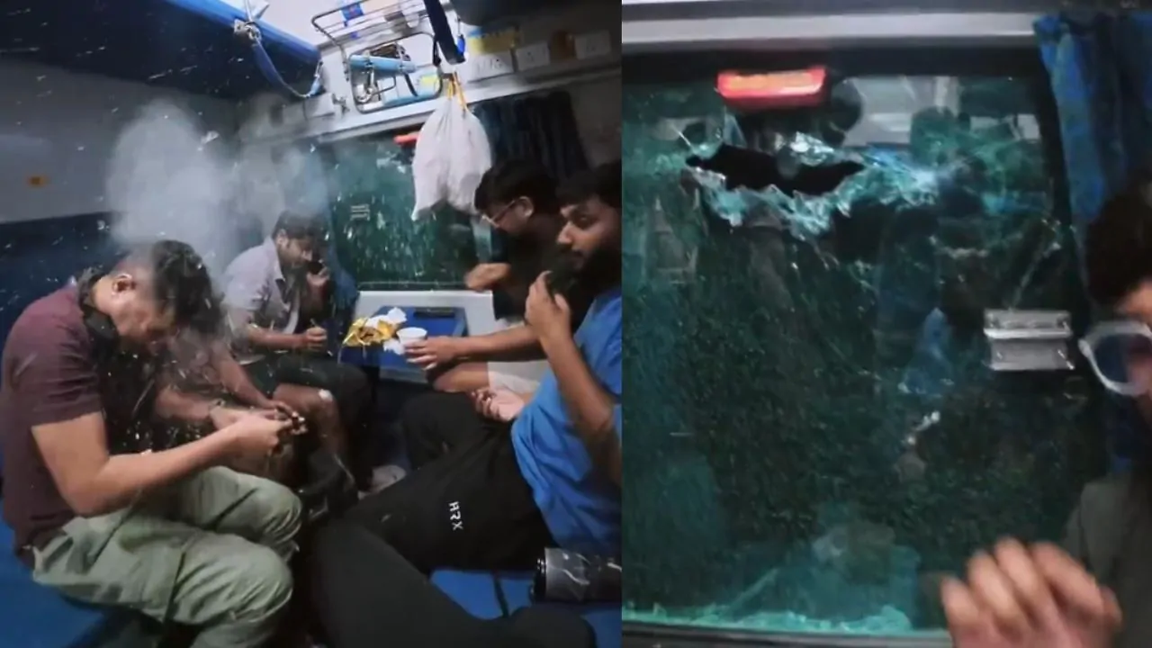 నాగపూర్-ముంబై దూరంత ఎక్స్‌ప్రెస్‌లో రాళ్ల దాడి