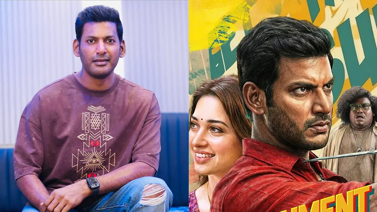 విశాల్ కు ముక్కు గాయమైనది.. పూరుషన్ షూటింగ్ సమయంలో