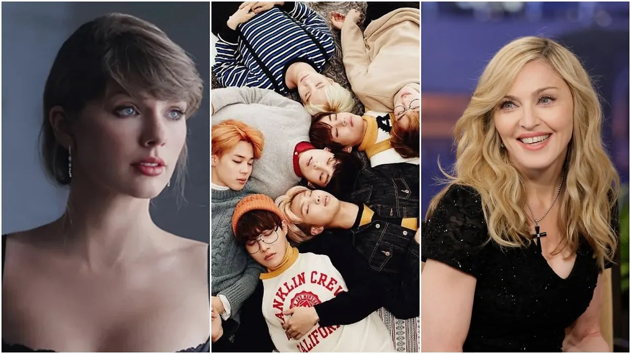 మడొన్న ఆర్టిస్ట్ ఆఫ్ ది ఇయర్; BTS’ స్విమ్ సాంగ్ ఆఫ్ ది ఇయర్ – general