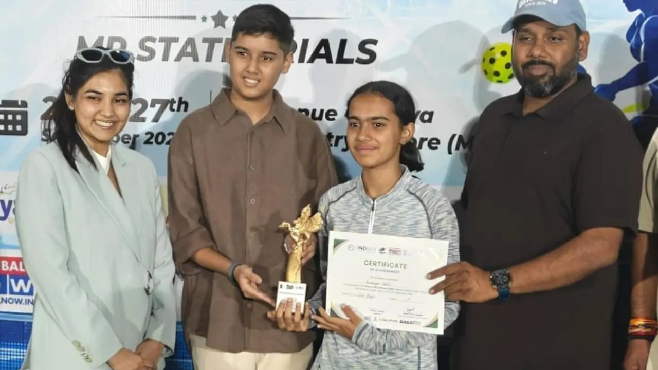 మధ్యప్రదేశ్ రాష్ట్ర ఎంపిక పరీక్షల్లో ఆనన్య జోషి U14 బాలికల సింగిల్స్ టైటిల్ గెలుచుకుంది – politics మధ్యప్రదేశ్ రాష్ట్ర ఎంపిక పరీక్షల్లో ఆనన్య జోషి U14 బాలికల సింగిల్స్ టైటిల్ గెలుచుకుంది – politics