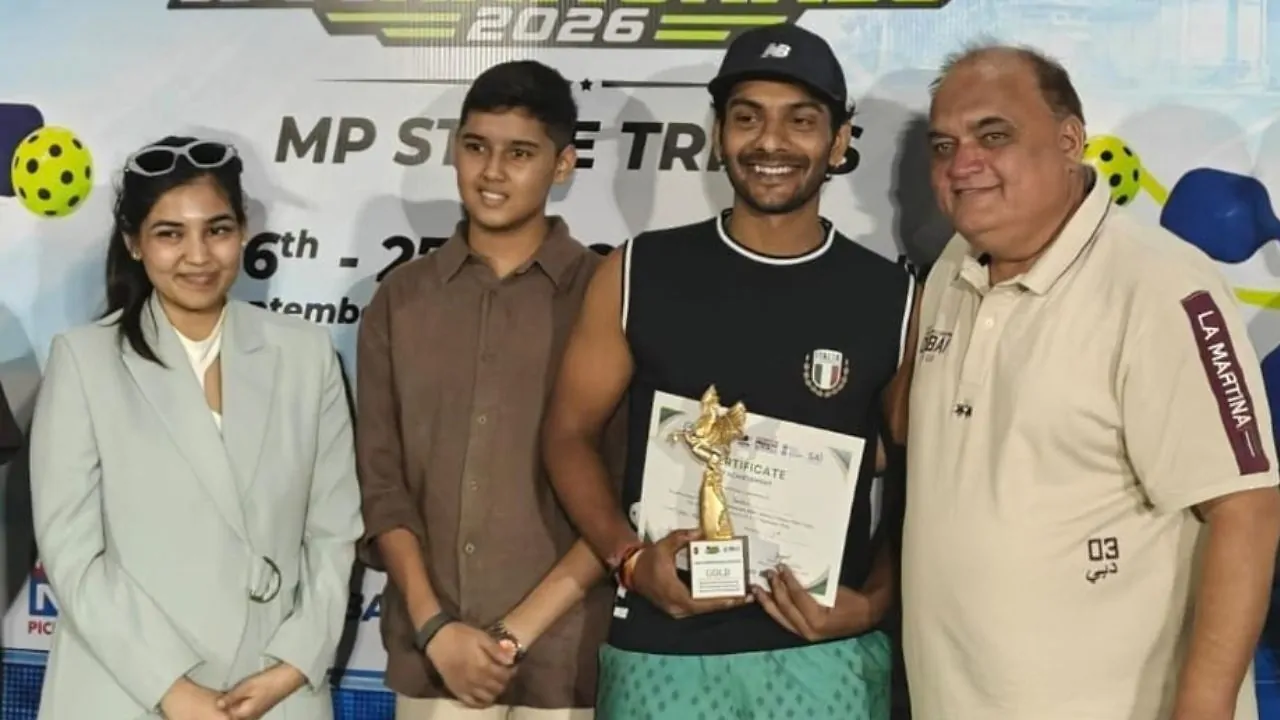 యాష్ యాదవ్ ఓపెన్ మెన్స్ సింగిల్స్ టైటిల్ గెలుచుకున్నాడు