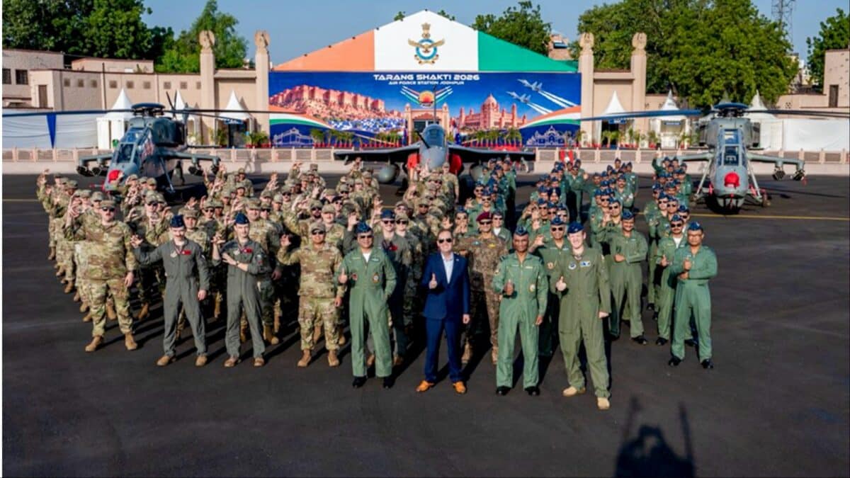అమెరికాలోని భారత దౌత్య కార్యాలయం F-35 ప్రారంభాన్ని ప్రస్తావించింది