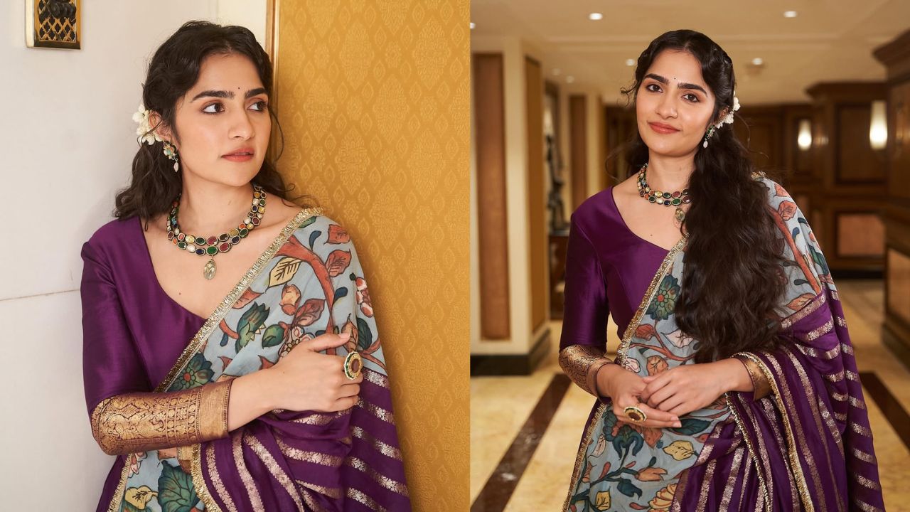 Rukmini vasanth: కుందనపు బొమ్మలా మెరిసిన రుక్మిణి వసంత్..ఎంత ముద్దుగా ఉందో..