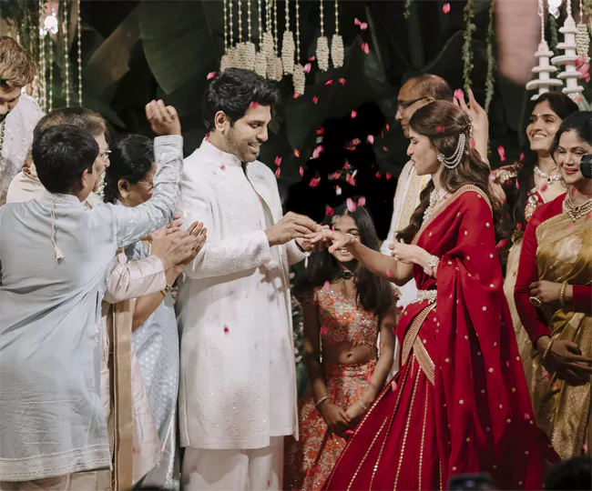 Allu Sirish Got Engaged: అల్లువారి ఇంట పెళ్లి సందడి.. ఘనంగా అల్లు శిరీష్‌ నిశ్చితార్థం