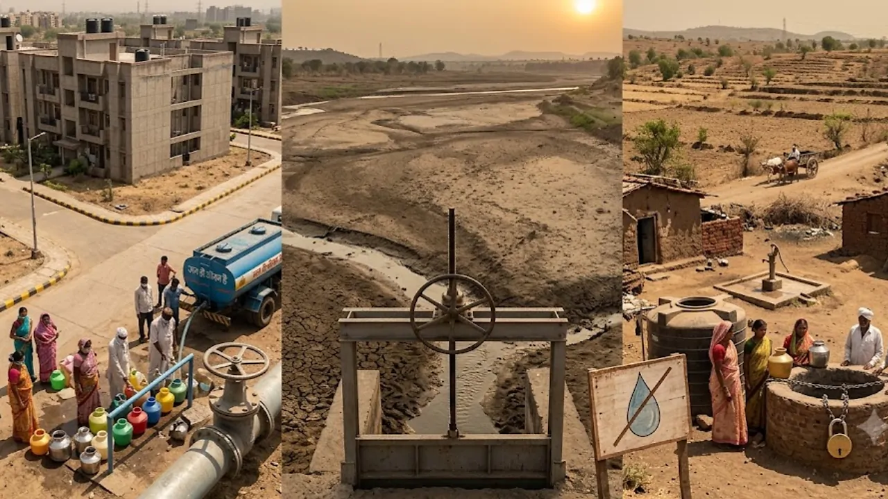 మహారాష్ట్రలో 10 శాతం నీటి కోత విధింపు – general మహారాష్ట్రలో 10 శాతం నీటి కోత విధింపు – general
