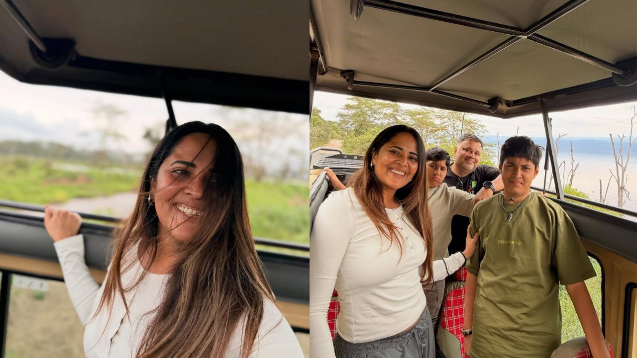 Anasuya Bhardwaj Nairobi Tour Photos: నైరోబీ పర్యటనలో యాంకర్ అనసూయ