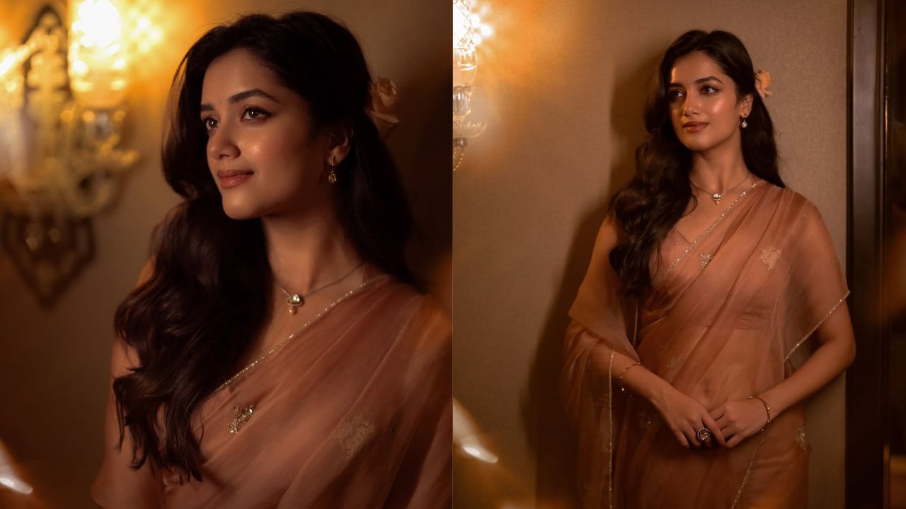 Bhagyashri Borse: ట్రాన్స్‌ఫరెంట్ సారీలో కుర్రకారుని కట్టిపడేసిన భాగ్యశ్రీ బోర్సే!