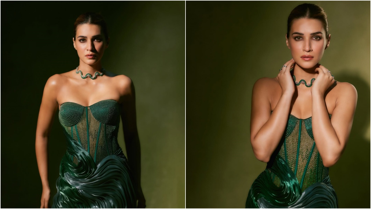 Kriti Sanon Latest Pics: పచ్చరాయిలా మెరిసిపోతున్న కృతి సనన్