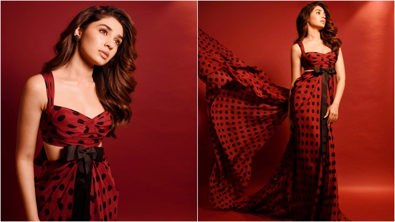 సోయ‌గాల‌తో సెగ‌లు పుట్టించేస్తోన్న‌ కృతి శెట్టి