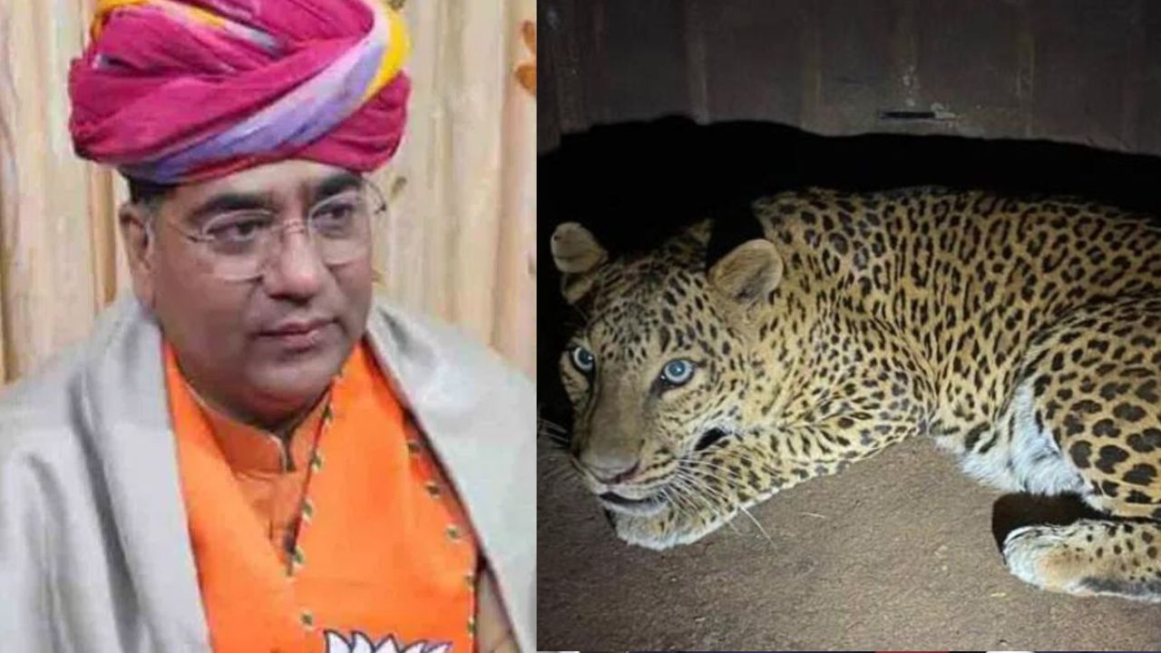 Leopard: మంత్రి ఇంట్లోకి చొరబడ్డ చిరుత.. గంటల పాటు అధికారుల టెన్షన్‌