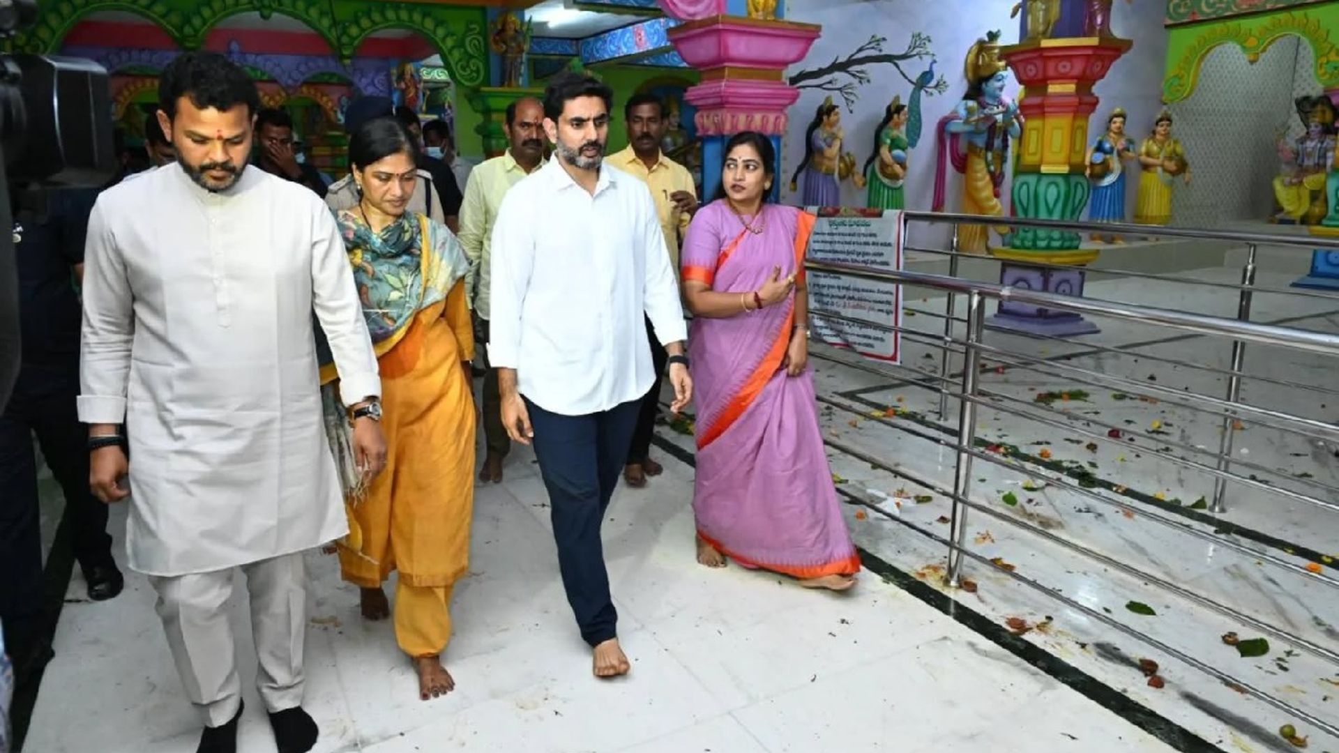 Kasibugga: కాశీబుగ్గ బాధితులకు రూ.15 లక్షల ఆర్థిక సాయం ప్రకటించిన నారా లోకేశ్‌