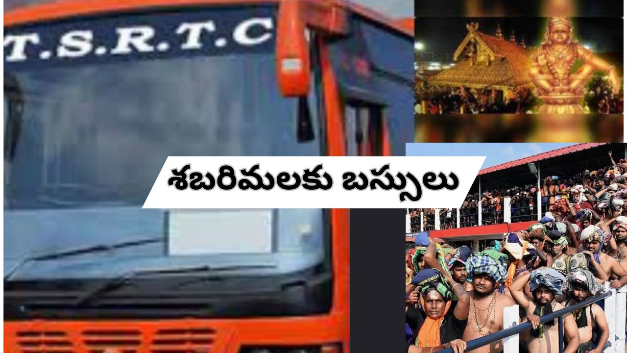 TG RTC Special buses to Sabarimala: శబరిమలకు ఈజీగా వెళ్లొచ్చు.. అయ్యప్ప భక్తులకు ఆర్టీసీ బస్సులు ఏర్పాటు