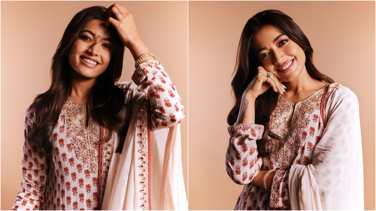 స్మైలీ లుక్స్‌లో ర‌ష్మిక‌