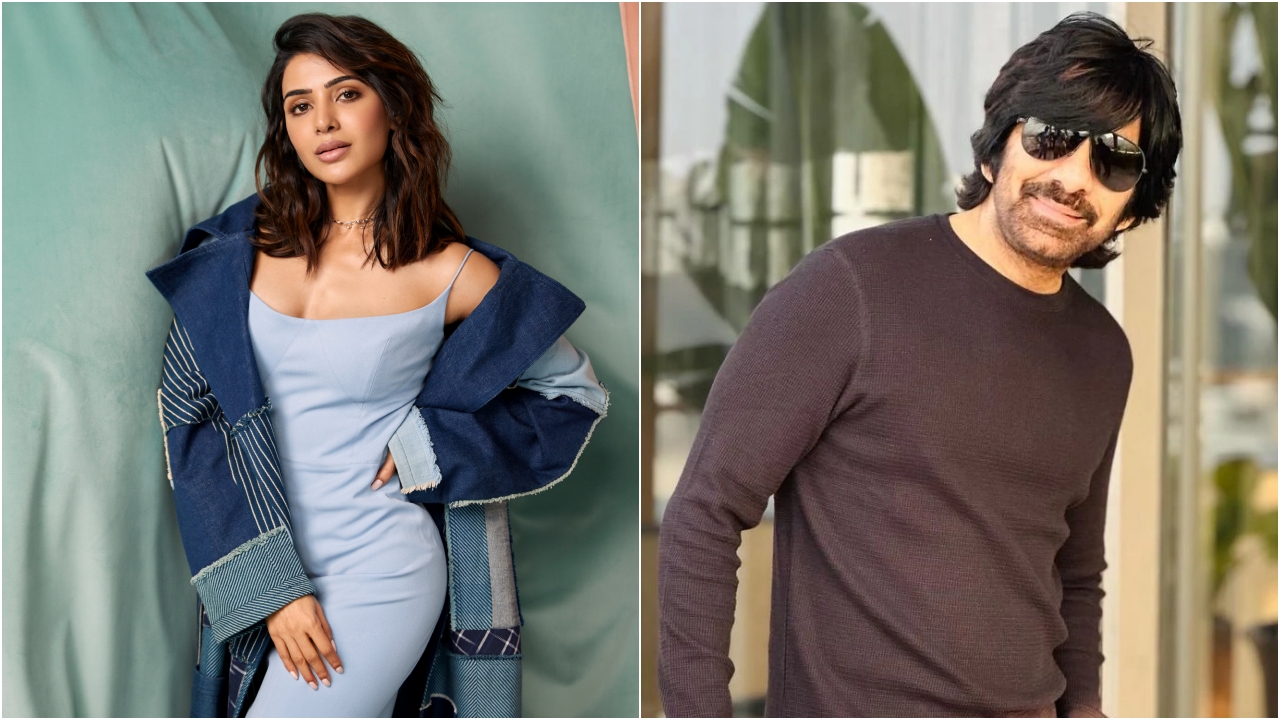 Samantha : మాస్ మ‌హారాజాతో  తొలిసారి జోడీ క‌డుతోన్న స‌మంత‌