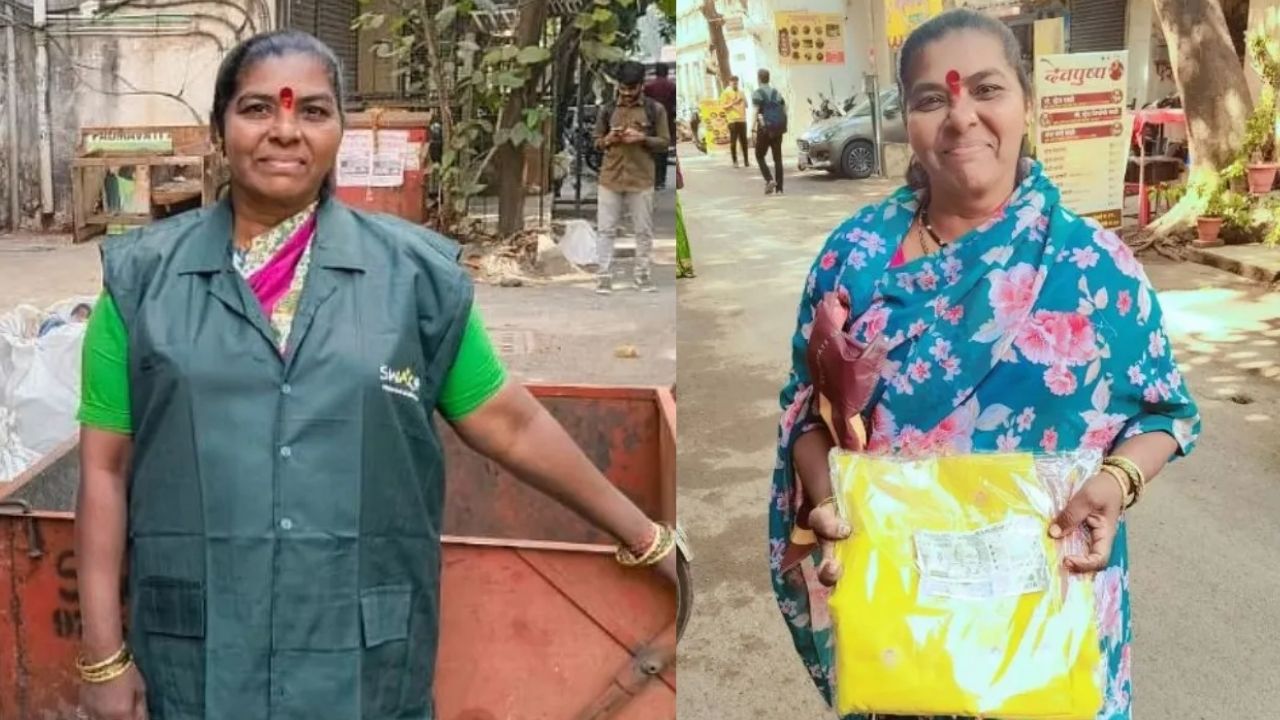 Sanitaion Worker: హృదయం గెలుచుకున్న పారిశుద్ధ్య కార్మికురాలు..  దొరికి రూ.10 లక్షలు తిరిగి ఇచ్చేసింది