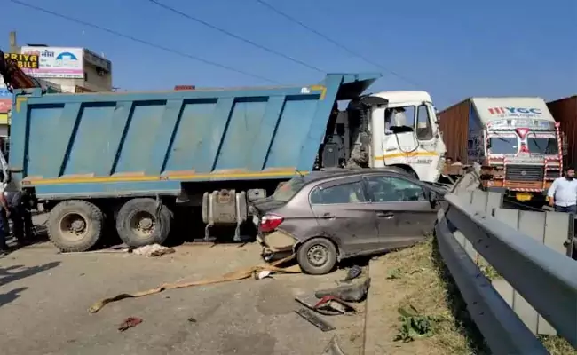 Jaipur Road Crash: ఐదు కిలోమీటర్ల మేర ట్రక్కు బీభత్సం.. 10మంది మృతి