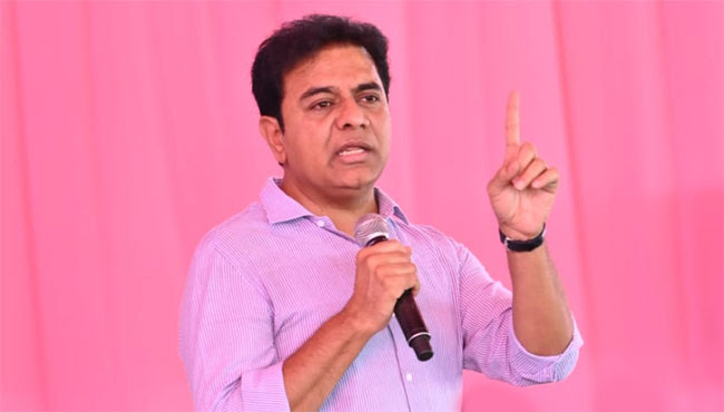 KTR: ఎమ్మెల్యేలు బెదిరించినా సర్పంచ్లు భయపడొద్దు.. జిల్లాకో లీగల్ సెల్ ఏర్పాటు చేస్తా
