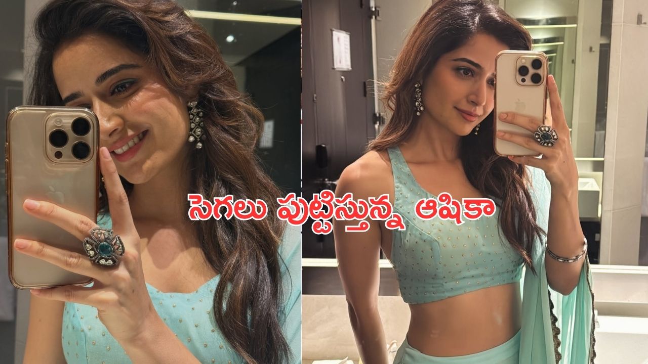 Ashika Ranganat: నడుము అందాలతో సెగలు రేపుతున్న ఆషికా రంగనాథ్
