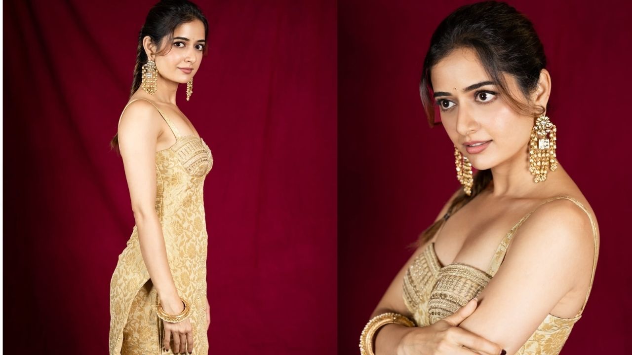 Ashika Ranganath: గోల్డ్ కలర్ డ్రెస్‌లో మెస్మరైజ్ చేస్తున్న ఆషిక రంగనాథ్