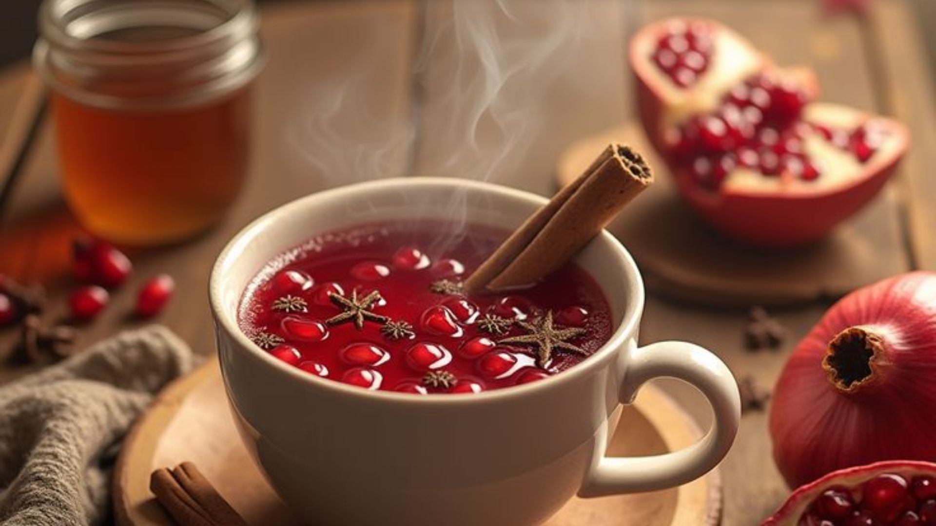 Pomegranate Peel Tea: దానిమ్మ తొక్కల టీతో ఎన్నో హెల్త్ బెనిఫిట్స్..!!