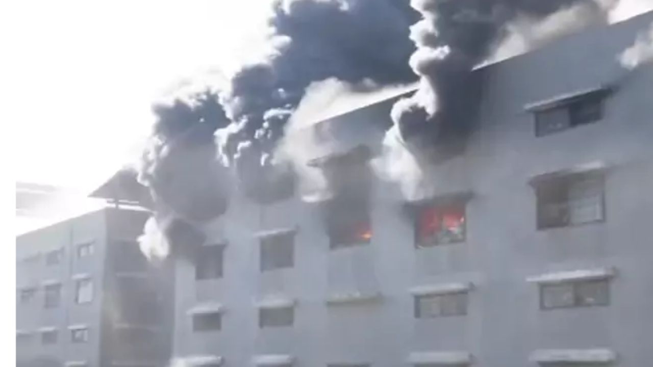 Fire accident: గుజరాత్‌లో అగ్ని ప్రమాదం..  టెక్స్‌టైల్ మార్కెట్ భవనంలో చెలరేగిన మంటలు