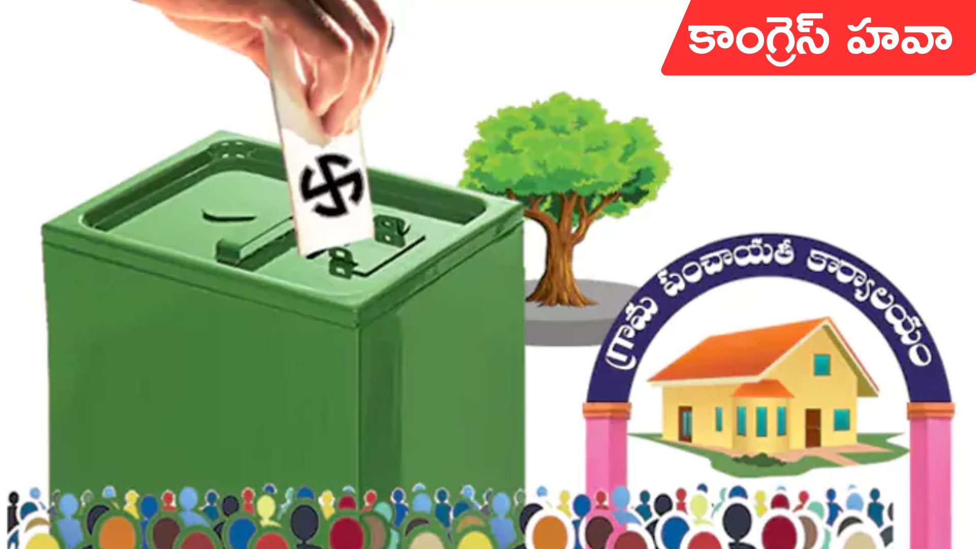 panchayat election results: పంచాయతీ ఎన్నికలు.. తెలంగాణలో కాంగ్రెస్ హవా